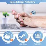 16 PCS Silicone Finger Sleeve Protectors for Relief