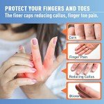 16 PCS Silicone Finger Sleeve Protectors for Relief