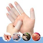 16 PCS Silicone Finger Sleeve Protectors for Relief