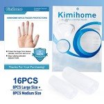 16 PCS Silicone Finger Sleeve Protectors for Relief