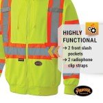 High Visibility Safety Hoodie for Men and Women