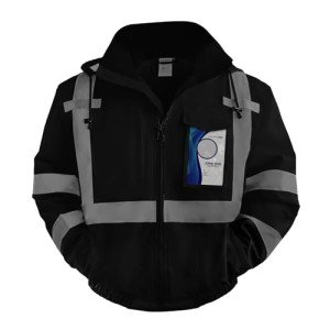 Hi-Vis Waterproof Safety Jacket for Men & Women