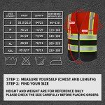 Custom High Visibility Reflective Safety Vest 5 Pockets