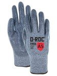 Heat-Resistant Silicone Coated Work Gloves - Size XS