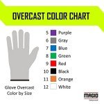 Heat-Resistant Silicone Coated Work Gloves - Size XS