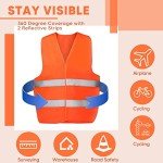 Tarpop 60 Pack High Visibility Safety Vests
