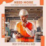 Tarpop 60 Pack High Visibility Safety Vests