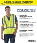 High Visibility Reflective Safety Vest for All