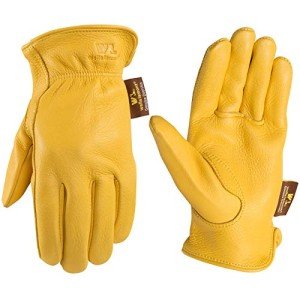 Wells Lamont Men's Deerskin Light-Duty Driving Gloves