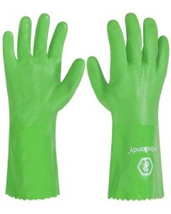 Heavy Duty Nitrile Chemical Resistant Gloves - Green