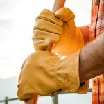 Wells Lamont Men's Deerskin Light-Duty Driving Gloves