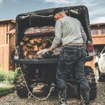 Heavy Duty Leather Palm Work Gloves for Men