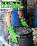 Heavy Duty Nitrile Chemical Resistant Gloves - Green