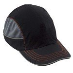 Black Baseball Bump Cap for Comfortable Head Protection