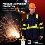 Men's Flame Resistant Hi-Vis Welding Shirt 3XL