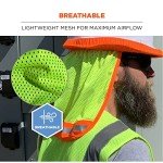 GloWear High Visibility Reflective Hard Hat Neck Shade