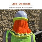 GloWear High Visibility Reflective Hard Hat Neck Shade