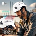 Ventilated Safety Helmet for Work-at-Height Rescue