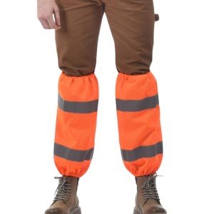 High Visibility Reflective Work Safety Leg Gaiters