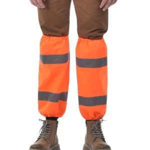 High Visibility Reflective Safety Leg Gaiters