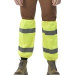 High-Visibility Reflective Safety Leg Gaiters