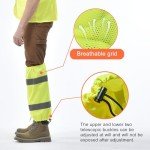 High-Visibility Reflective Safety Leg Gaiters