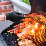 Disposable Nitrile BBQ Gloves with Cotton Liners
