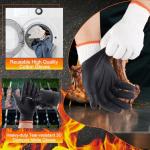 Disposable Nitrile BBQ Gloves with Cotton Liners