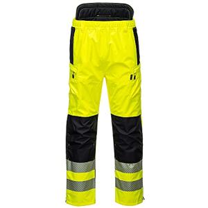 Portwest PW342 Hi Vis Waterproof Safety Rain Pants