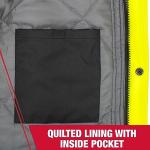 Radians Hi-Vis Green Parka with Quilted Lining