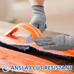 ANSI A9 Cut Resistant Gloves for Kitchen Safety