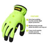 DULFINE High Performance Work Gloves - 3 Pairs