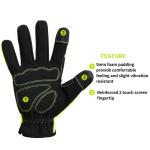 DULFINE High Performance Work Gloves - 3 Pairs