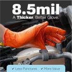 Raxwell Heavy Duty Nitrile Gloves - 100 Count
