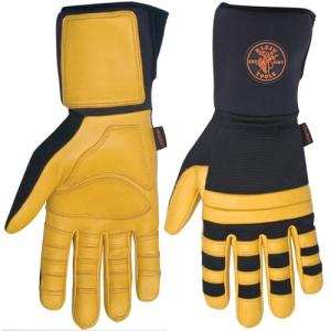 Klein Tools Durable Soft Grain Leather Work Gloves