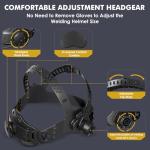 Auto Darkening Welding Helmet with True Color View