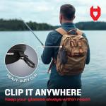 Safety Glasses Storage Case with Belt Clip