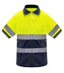 Men's High Visibility Safety Shirt with Pockets