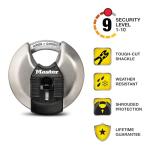 Master Lock Magnum Heavy Duty Stainless Steel Padlock