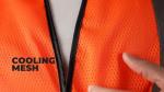 High-Visibility Men's Safety Vest with Reflective Tape