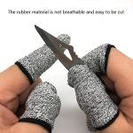 QISLOA 12-Pack Cut Resistant Finger Cots