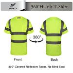 Men's Hi-Vis Class 3 Safety T-Shirt with Pocket