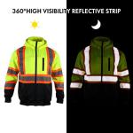 High Visibility Reflective Hoodie for Men