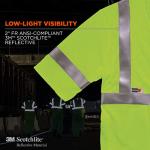Lime Fire Resistant Safety Vest with Sleeves
