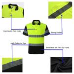 High Visibility Safety Polo Shirt for Work