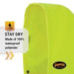 Hi-Vis Waterproof Replacement Hood for Rain Jacket