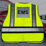 High Visibility EMS Reflective Vest - Lime Green
