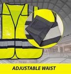 High Visibility EMS Reflective Vest - Lime Green