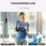 Black Disposable Vinyl Gloves - Food Grade (100 Large)