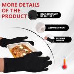 Heat-Resistant Grill Gloves for Safe Cooking